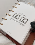 PRD139 - Zer00Clock / 00:00 - Printable Dashboard