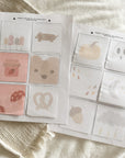 PSN10 - 3x3 Hello Autumn Stickies - Printable Sticky Notes