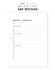 PR246 - 369 Manifest Method - Printable Insert