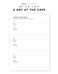 PR289 - Day at the Cafe - Printable Insert