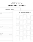 PR299 - Emotional Reads Bundle - Printable Insert