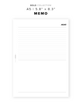 PR311 - Memo - Printable Insert