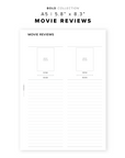PR361 - Movie Reviews - Printable Insert