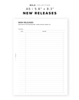 PR237 - New Releases - Printable Insert