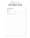 PR234 - The Book Club - Printable Insert