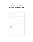 PR302 - Book Summary - Printable Insert