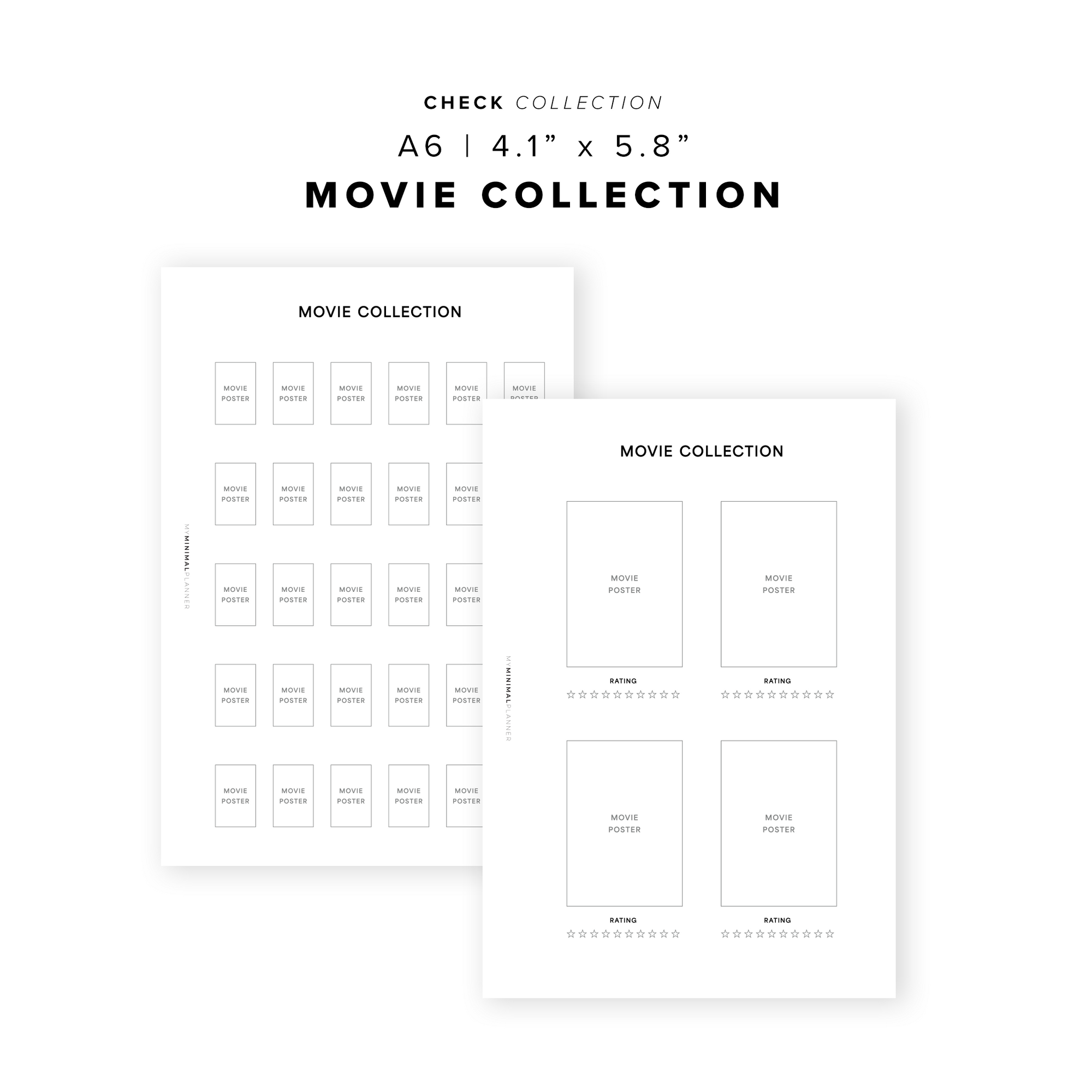 PR360 - Movie Collection - Printable Insert
