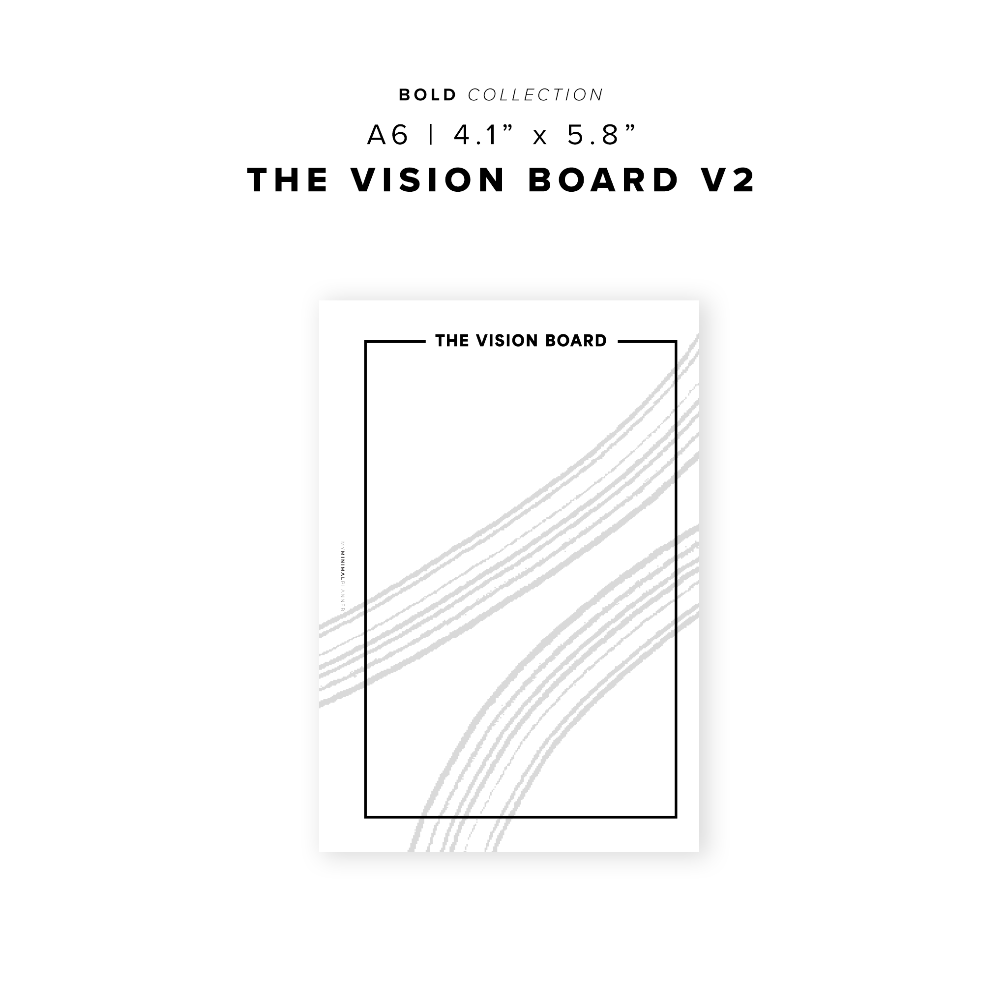 PR240 - The Vision Board V2 - Printable Insert