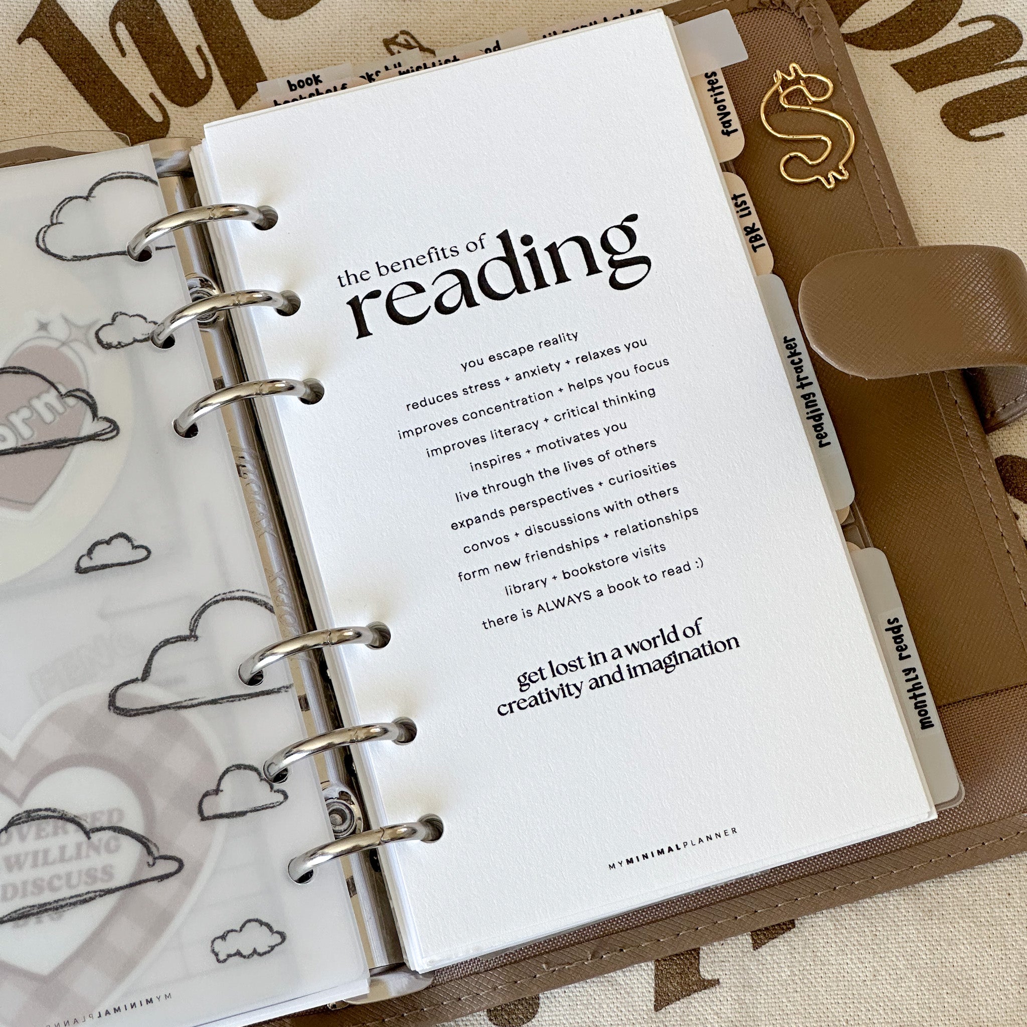 PRD206 - Benefits of Reading - Printable Dashboard
