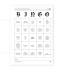 PRD260 - New Years Bingo Newspaper V3 - Printable Dashboard