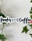 Books and Coffee - Simple Sticker