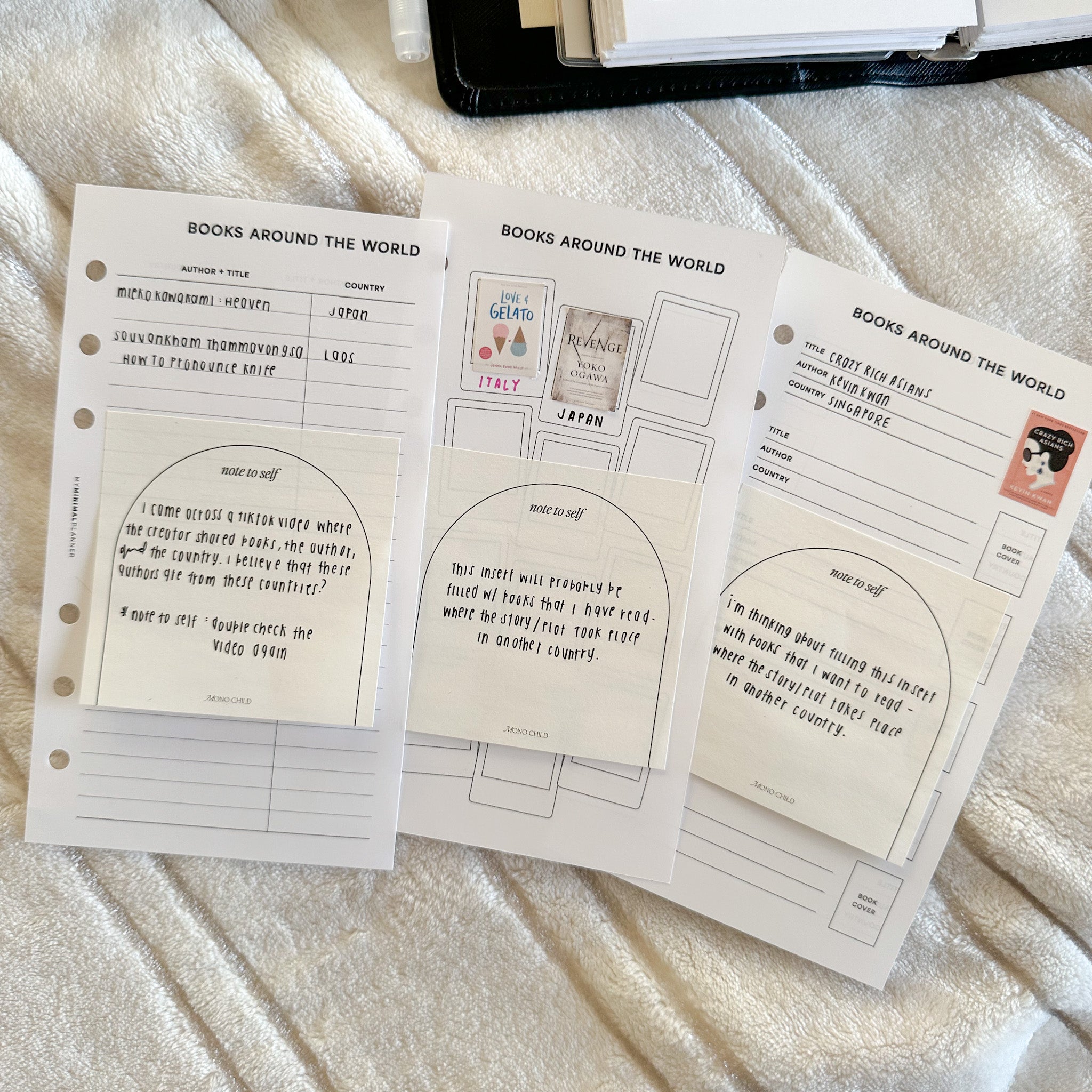 PR298 - Books Around the World Bundle - Printable Insert