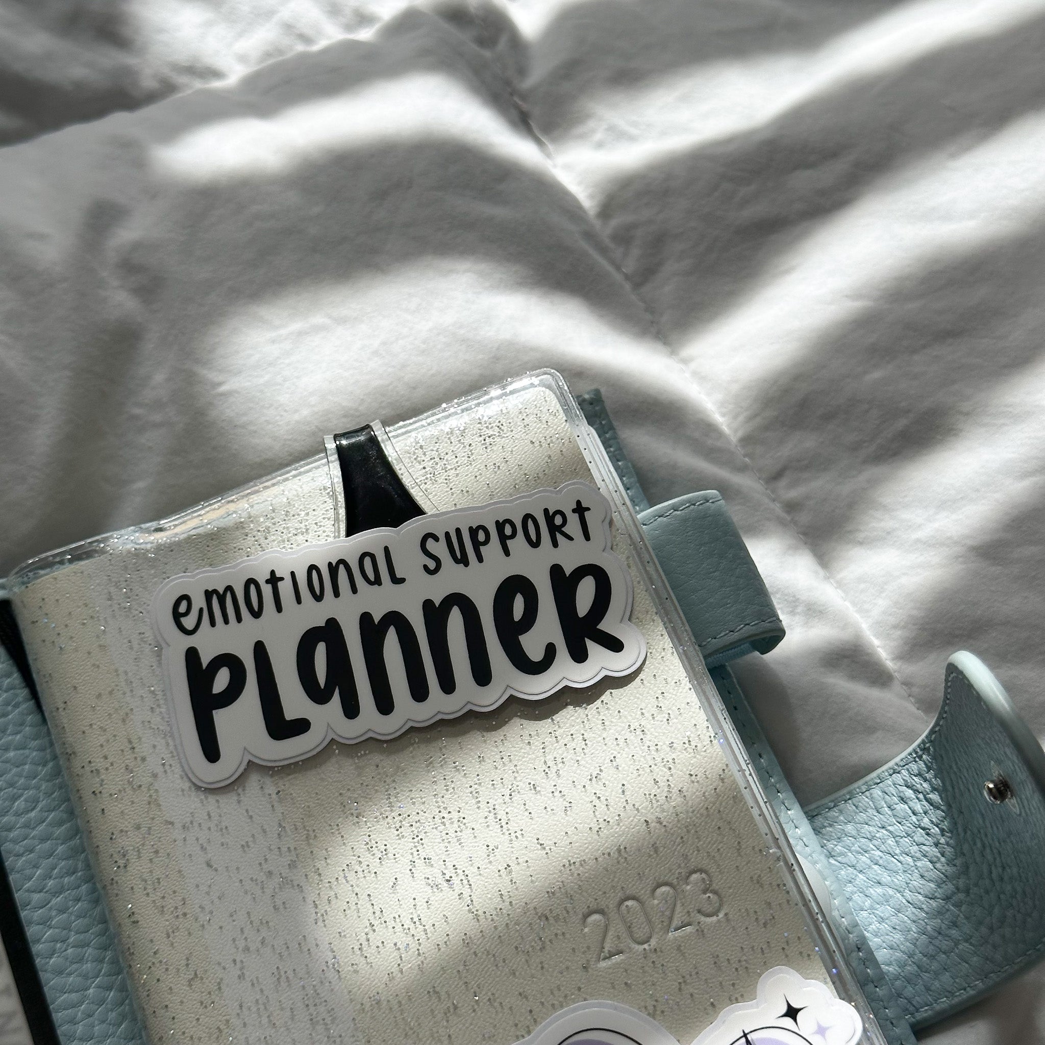 Emotional Support Planner - Simple Sticker