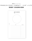 PR224 - Debt Overview - Printable Insert