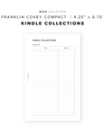 PR316 - Kindle Collections - Printable Insert