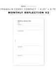 PR325 - Monthly Reflection V2 - Printable Insert