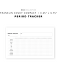 PR214 - Period Tracker - Printable Insert