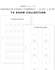 PR362 - TV Show Collection - Printable Insert