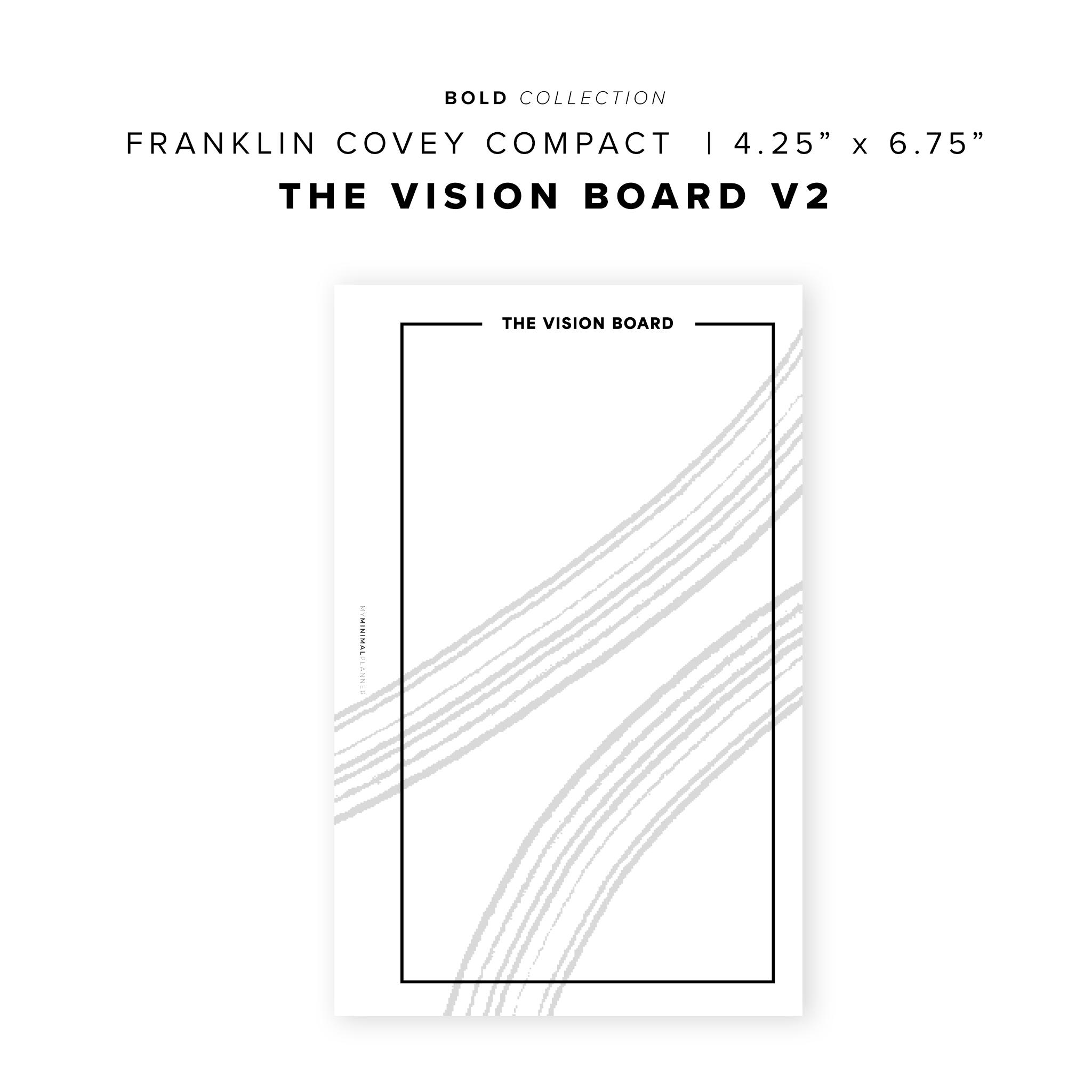 PR240 - The Vision Board V2 - Printable Insert