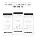 PPC28 - For ME 2 - Printable Planner Cards