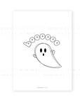 PRD168 - Ghost Boo - Printable Dashboard