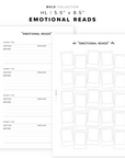 PR299 - Emotional Reads Bundle - Printable Insert