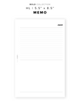 PR311 - Memo - Printable Insert