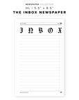 PR366 - The Inbox Newsaper - Printable Insert