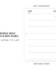 PR368 - The Menu - Printable Insert