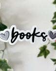 I Heart Books - Simple Sticker
