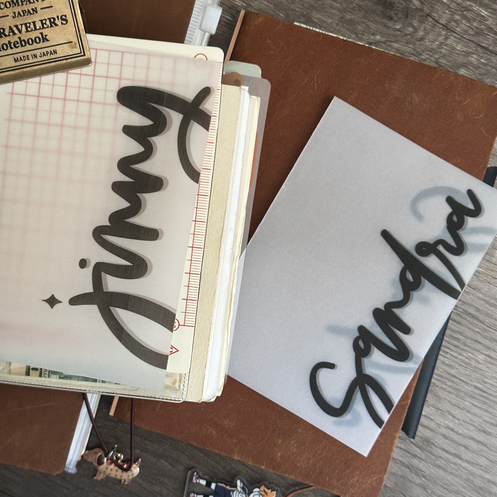 Custom Calligraphy: Plain and Simple - Printable Dashboard