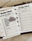 PR349 - Weekly Check / WO1P - Printable Insert