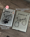 Custom Calligraphy: Property Of - Printable Dashboard