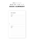 PR302 - Book Summary - Printable Insert