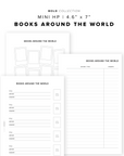 PR298 - Books Around the World Bundle - Printable Insert