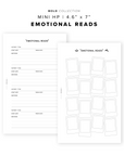 PR299 - Emotional Reads Bundle - Printable Insert