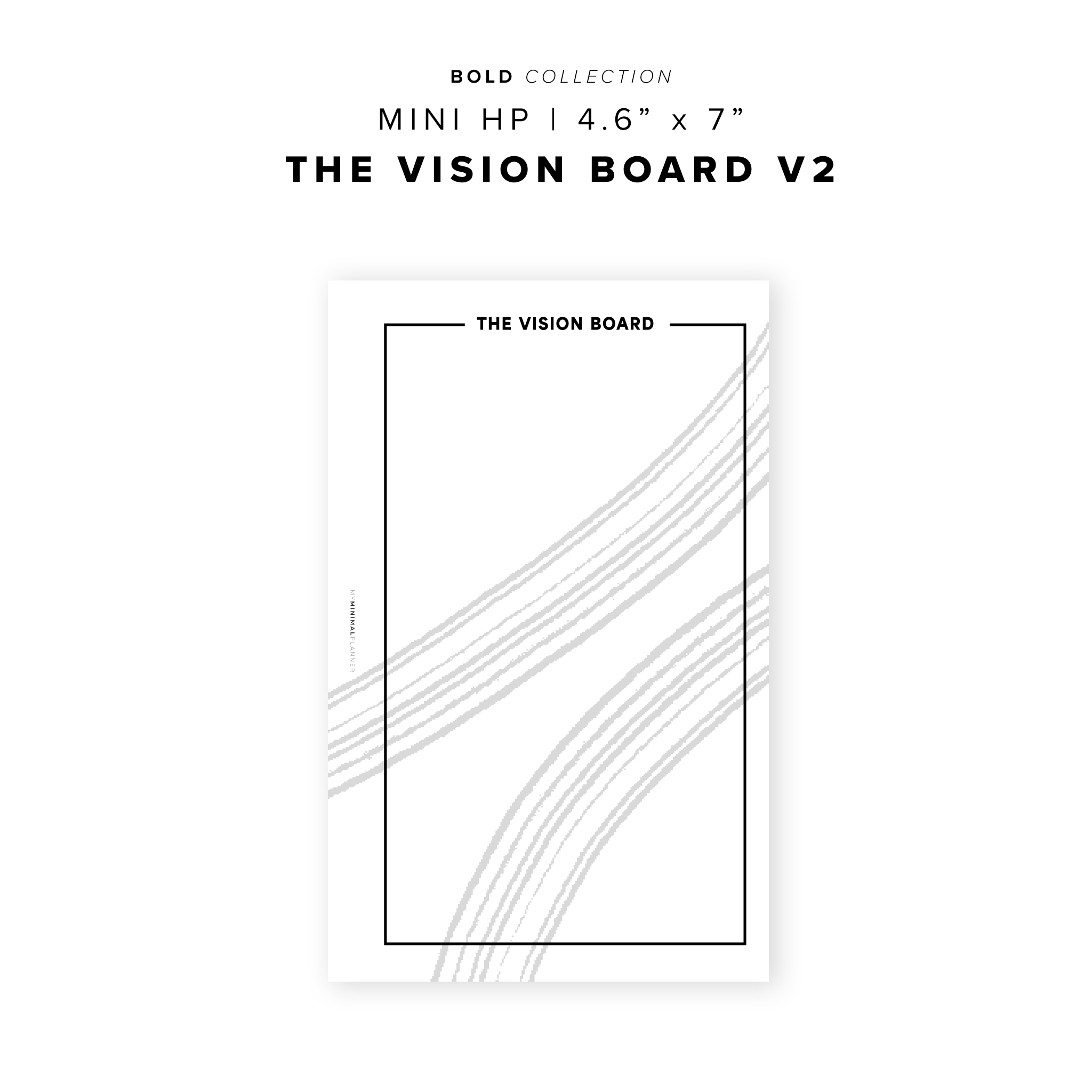 PR240 - The Vision Board V2 - Printable Insert