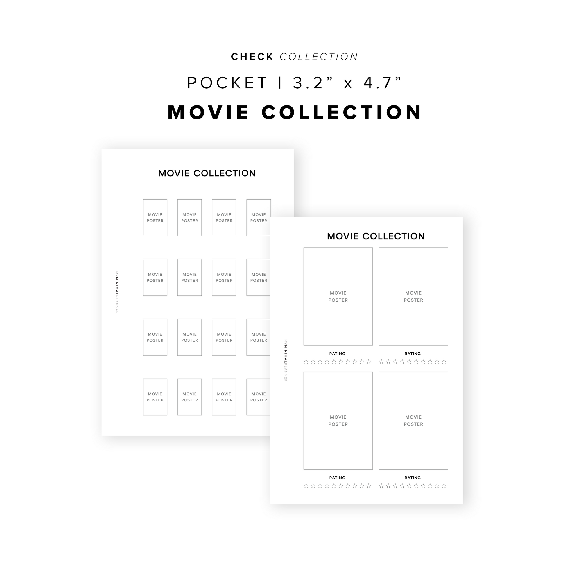 PR360 - Movie Collection - Printable Insert