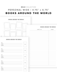 PR298 - Books Around the World Bundle - Printable Insert