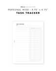 PR287 - Task Tracker - Printable Insert