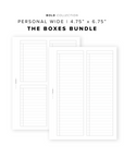 PR259 - The Boxes Duo - Printable Insert