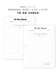 PR357 - To Do Check - Printable Insert
