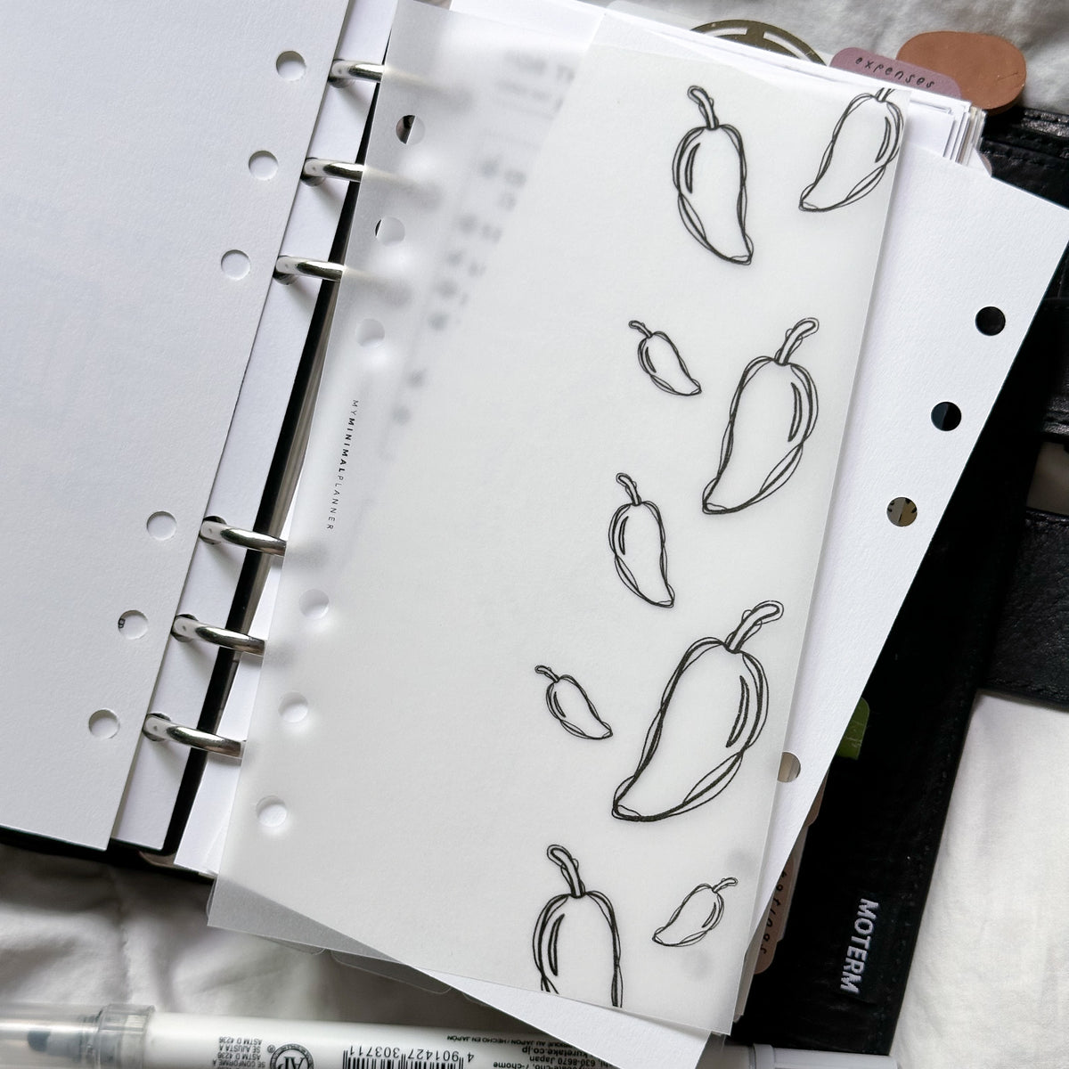PRD191 - Peppers - Printable Dashboard – My Minimal Planner