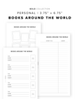 PR298 - Books Around the World Bundle - Printable Insert