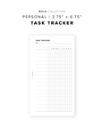 PR287 - Task Tracker - Printable Insert