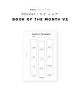 PR301 - Book of the Month V2 - Printable Insert