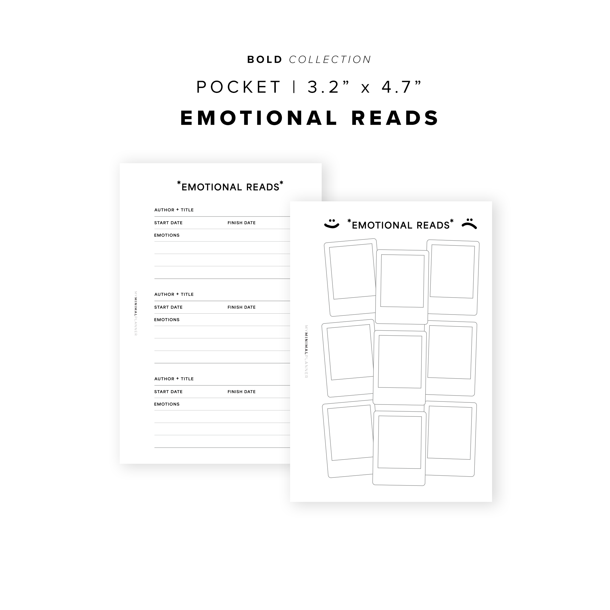 PR299 - Emotional Reads Bundle - Printable Insert