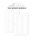 PR259 - The Boxes Duo - Printable Insert