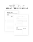 PR267 - Vacay Foodie Bundle - Printable Insert