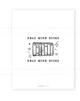 PRD190 - Read More Books - Printable Dashboard